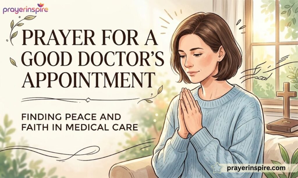 Prayer for a Good Doctor's Appointment