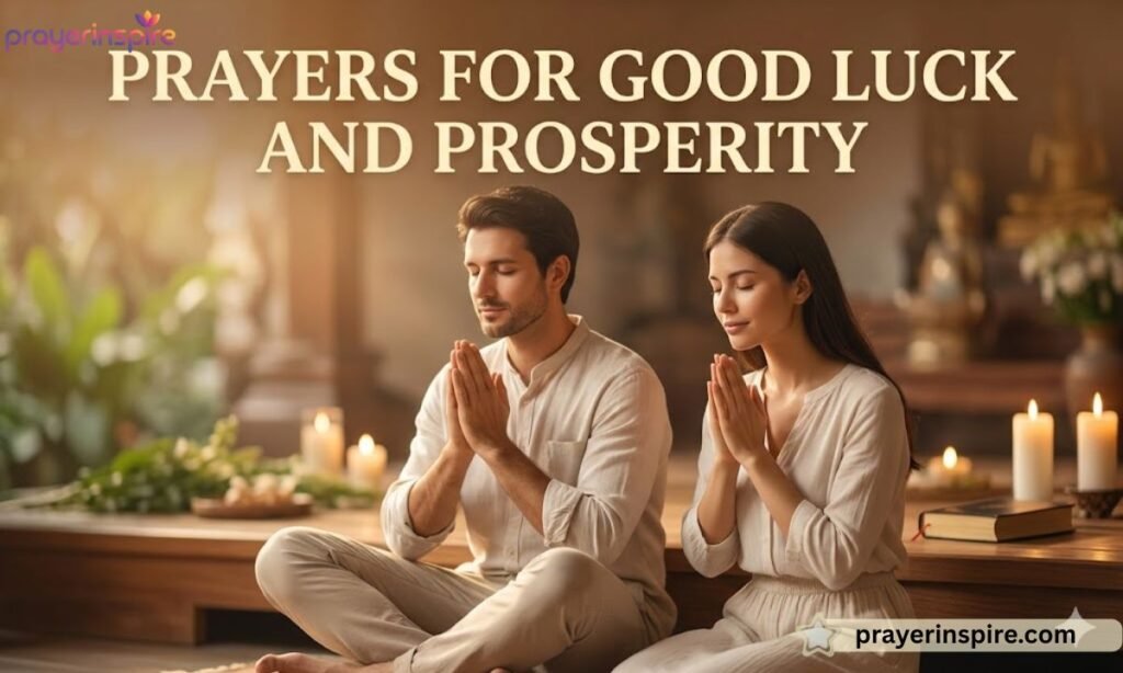 Prayers for Good Luck and Prosperity