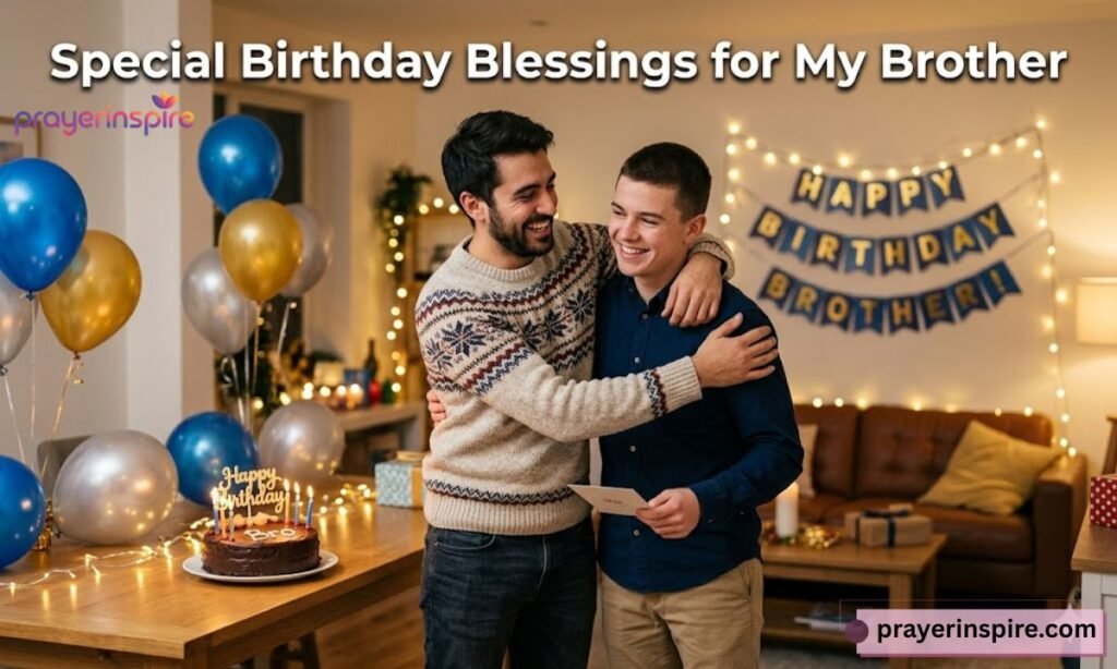 Special Birthday Blessings for My Brother