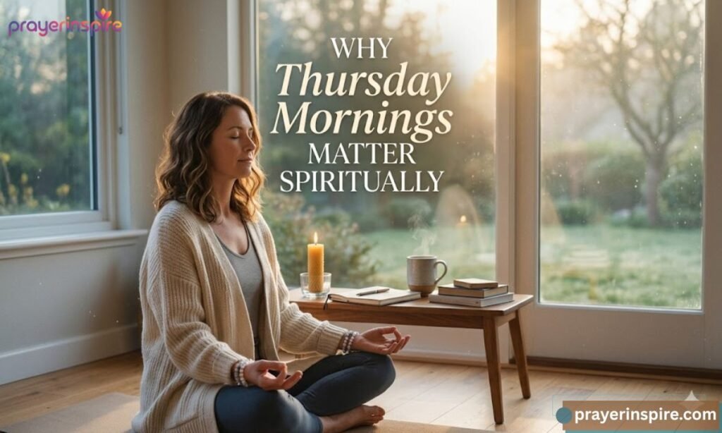 Why Thursday Mornings Matter Spiritually