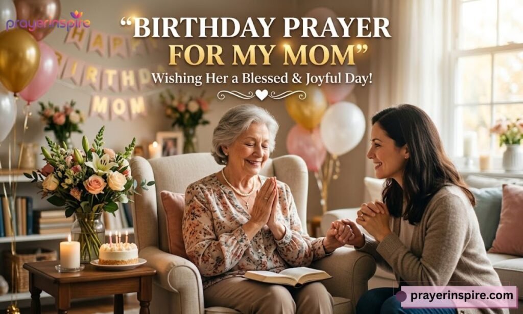 birthday prayer for my mom