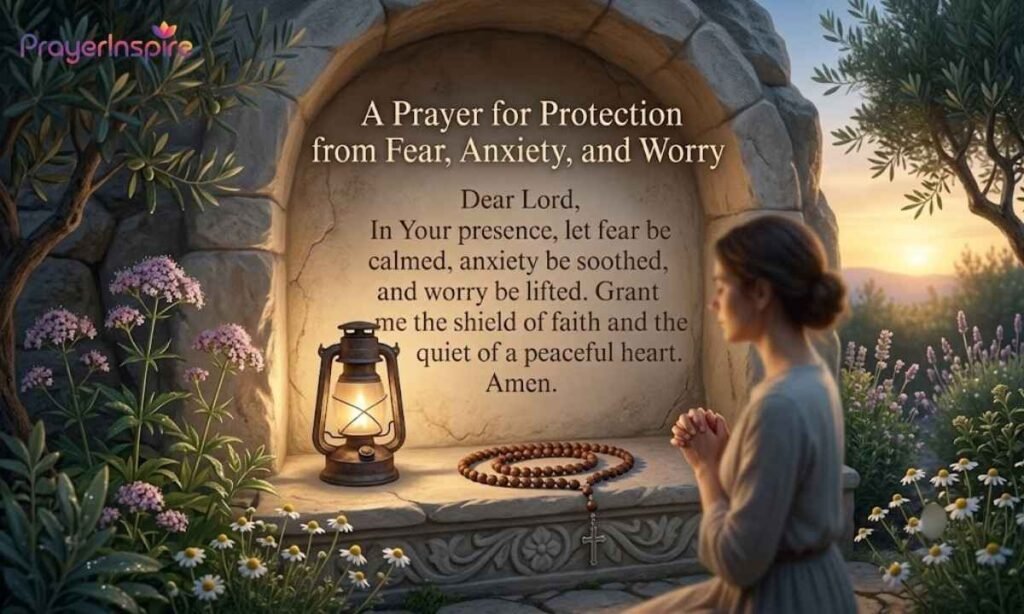 A Prayer for Protection from Fear, Anxiety, and Worry