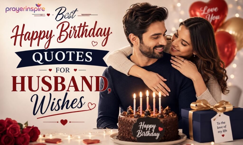 Best Happy Birthday Quotes For Husband, Wishes