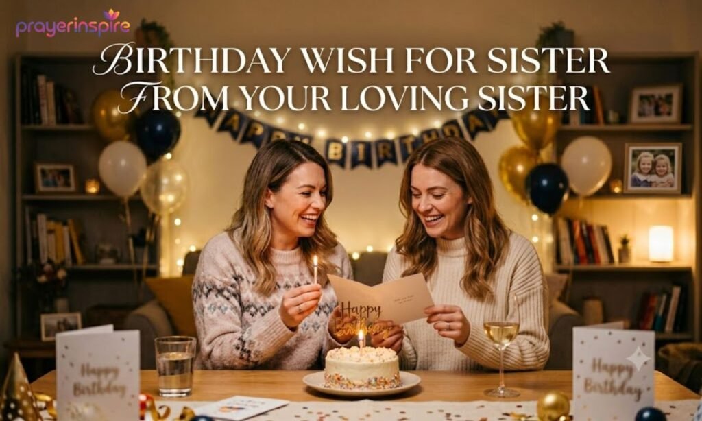 Birthday Wish for Sister