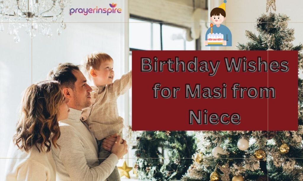 Birthday Wishes for Masi from Niece