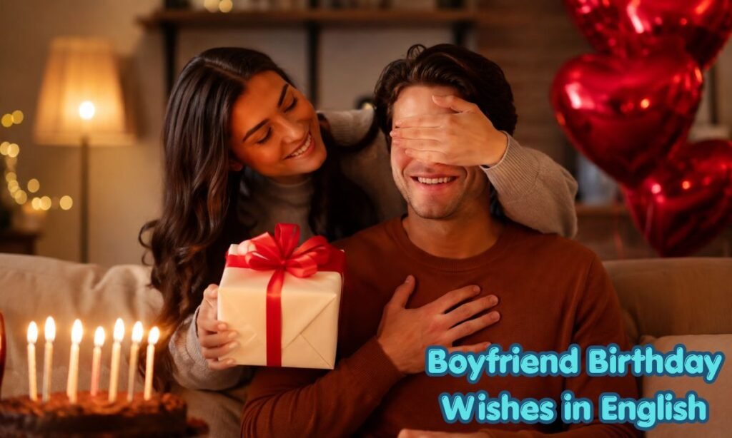 Boyfriend Birthday Wishes in English