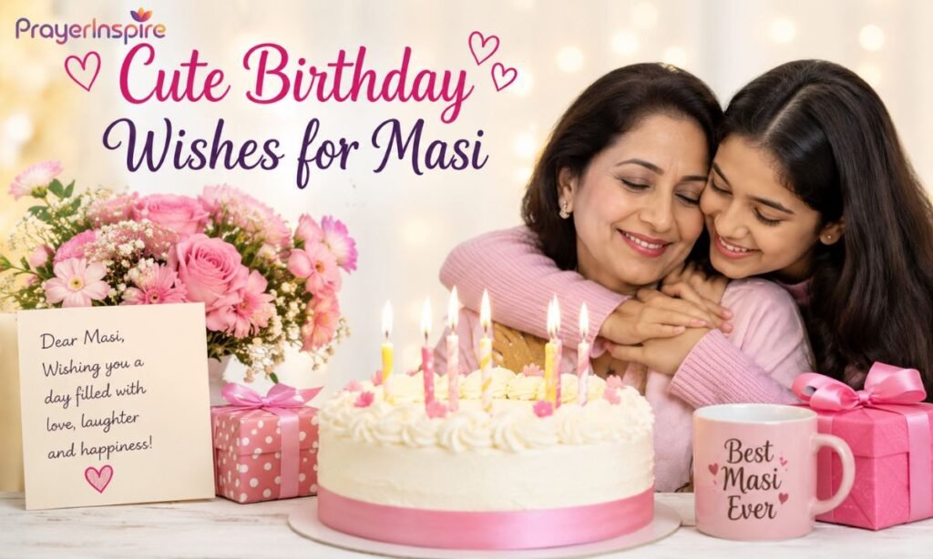Cute Birthday Wishes for Masi