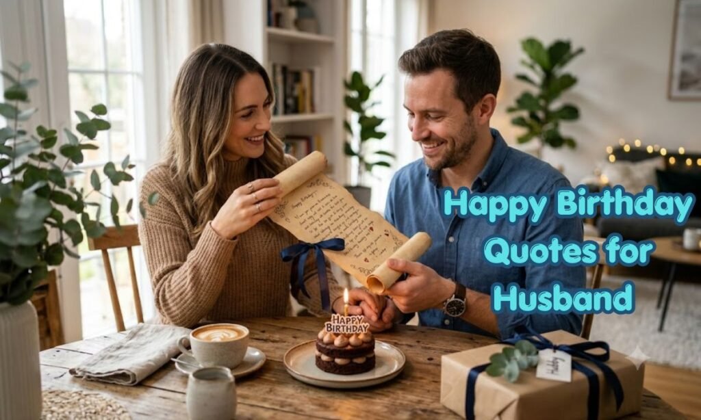 Happy Birthday Quotes for Husband 