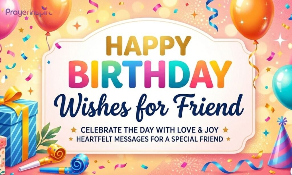 Happy Birthday Wishes for Friend