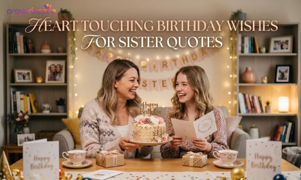 Heart Touching Birthday Wishes for Sister Quotes