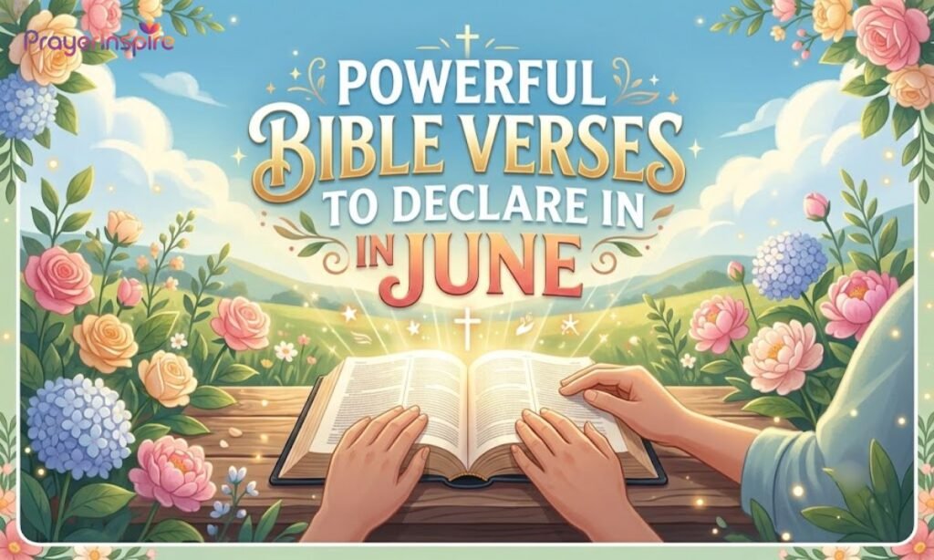 Powerful Bible Verses to Declare in June
