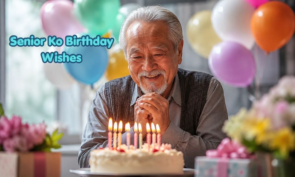 Senior Ko Birthday Wishes