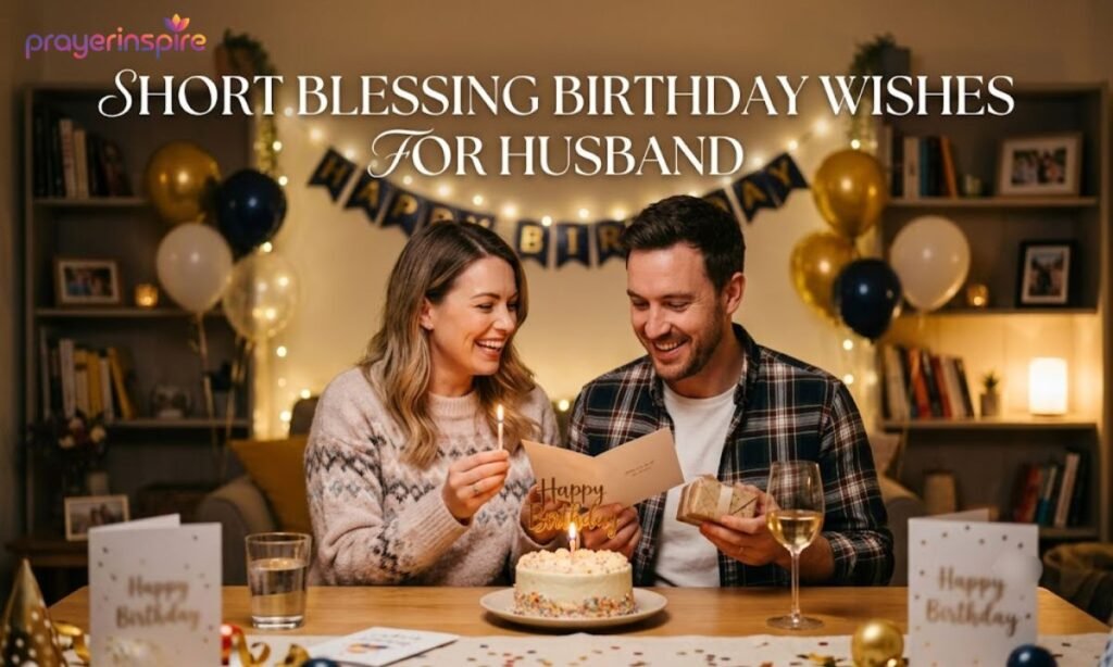 Short Blessing Birthday Wishes For Husband