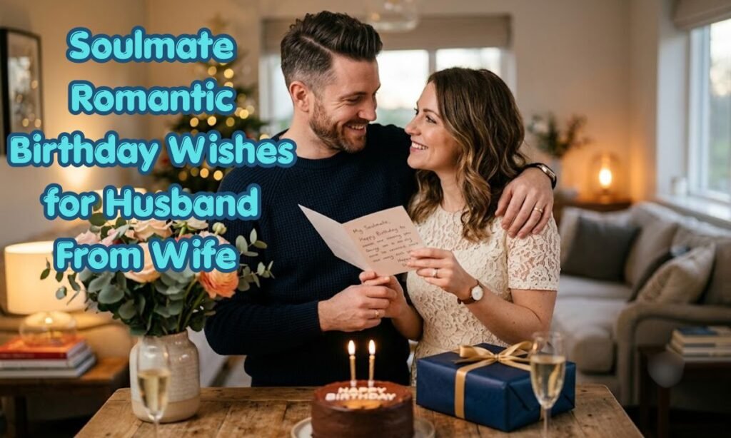 Soulmate Romantic Birthday Wishes for Husband From Wife 