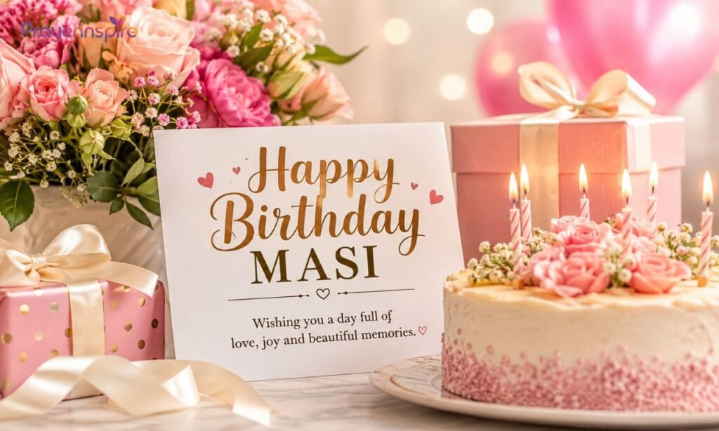 Unique Birthday Wishes for Masi (English)