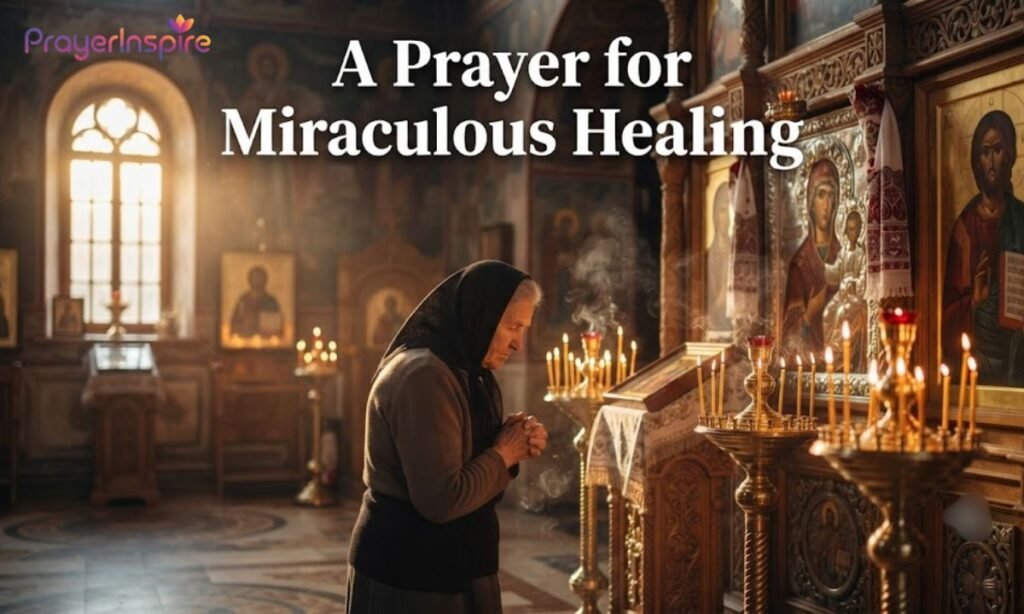 A Prayer for Miraculous Healing