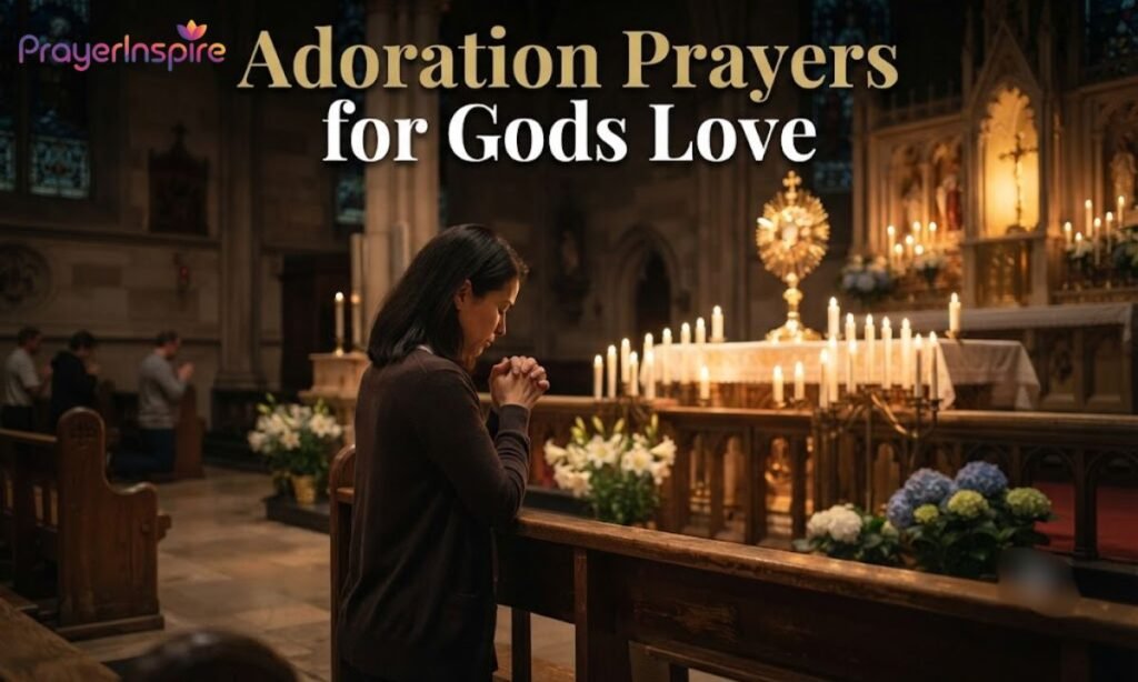 Adoration Prayers for Gods Love