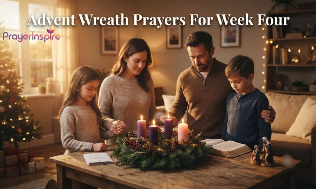 Advent Wreath Prayers For Week Four