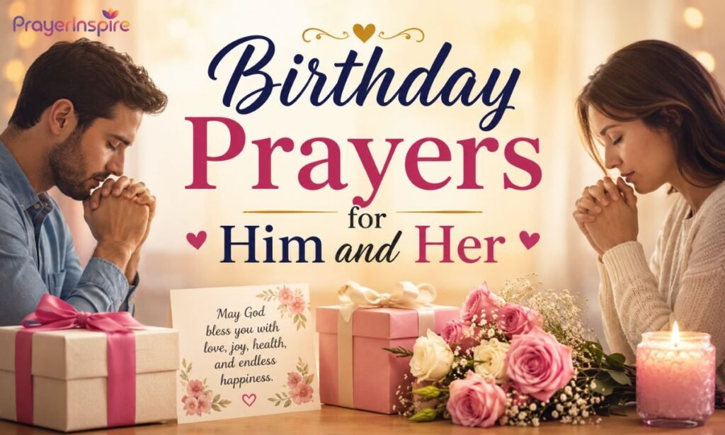 Birthday Prayers for Him and Her
