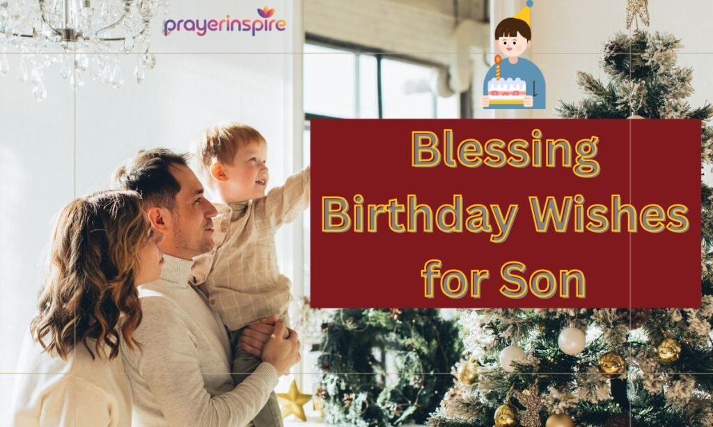 Blessing Birthday Wishes for Son