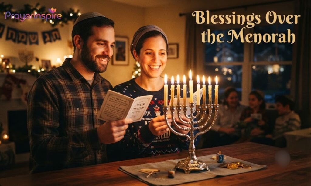 Blessings Over the Menorah