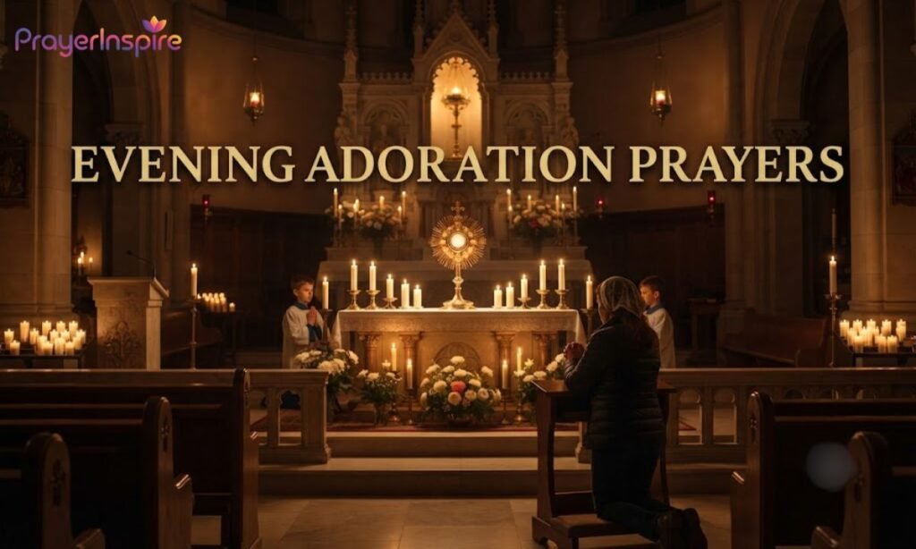 Evening Adoration Prayers