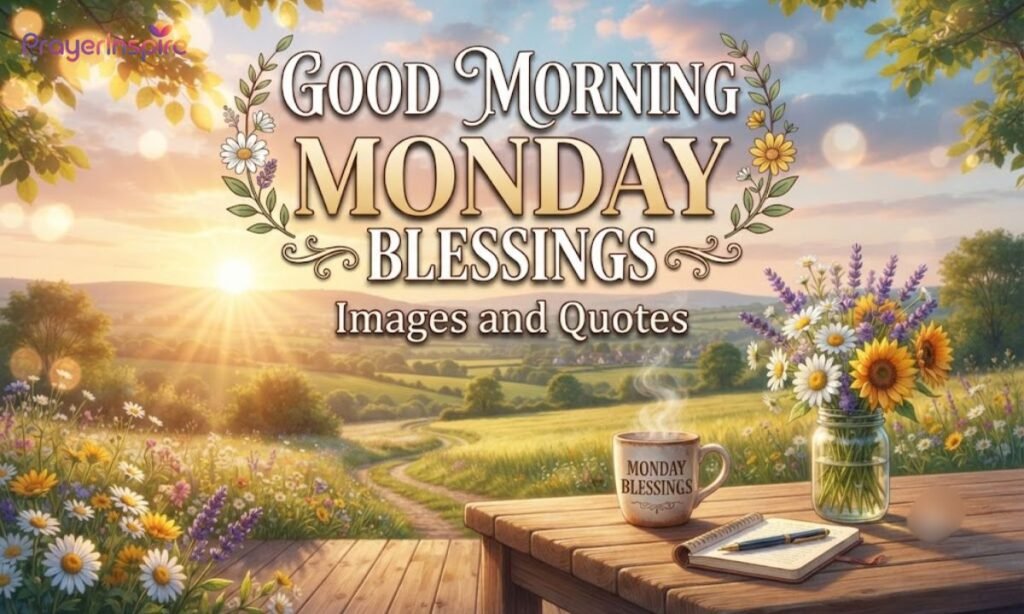 Good Morning Monday Blessings Images and Quotes