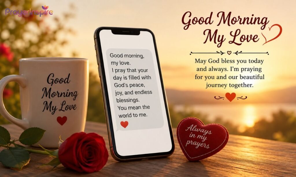 Good Morning Prayer Text Message to My Love