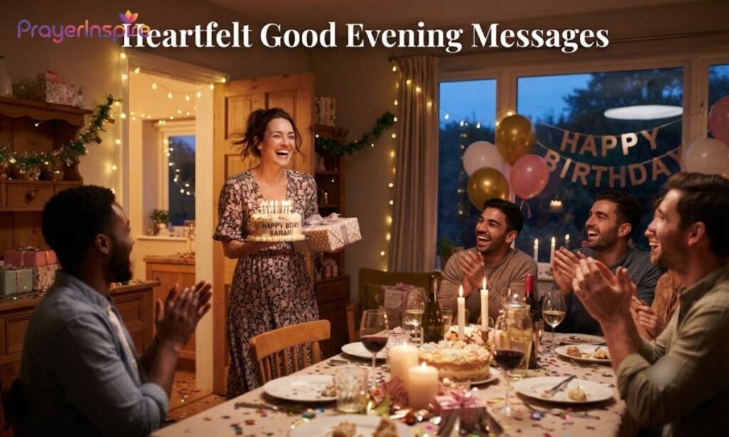 Heartfelt Good Evening Messages