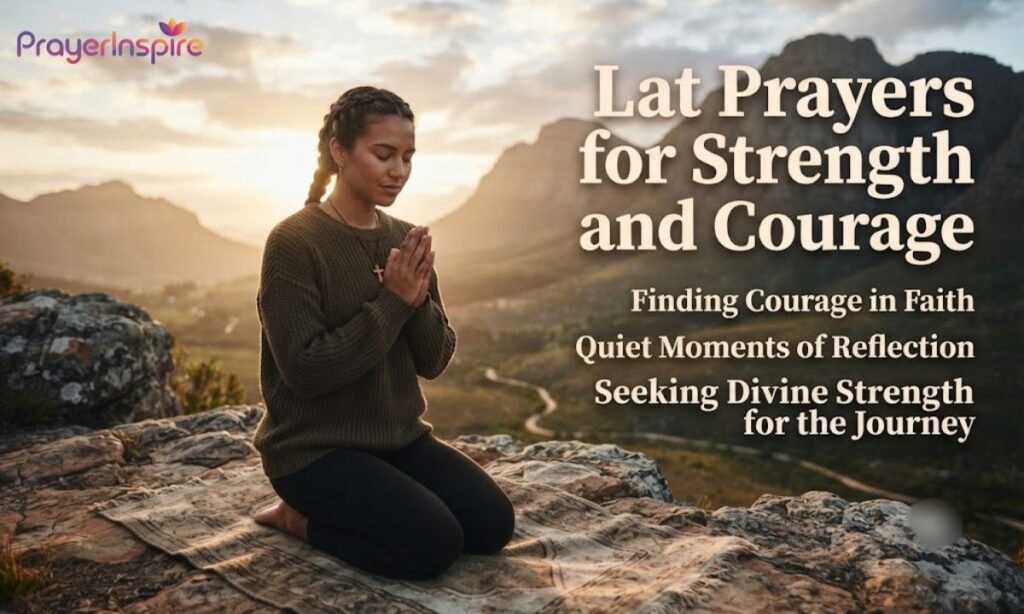 Lat Prayers for Strength and Courage