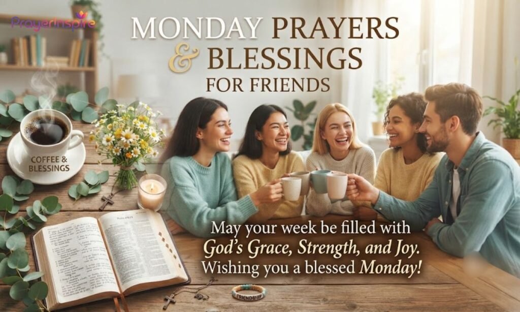 Monday Prayers and Blessings for Friends