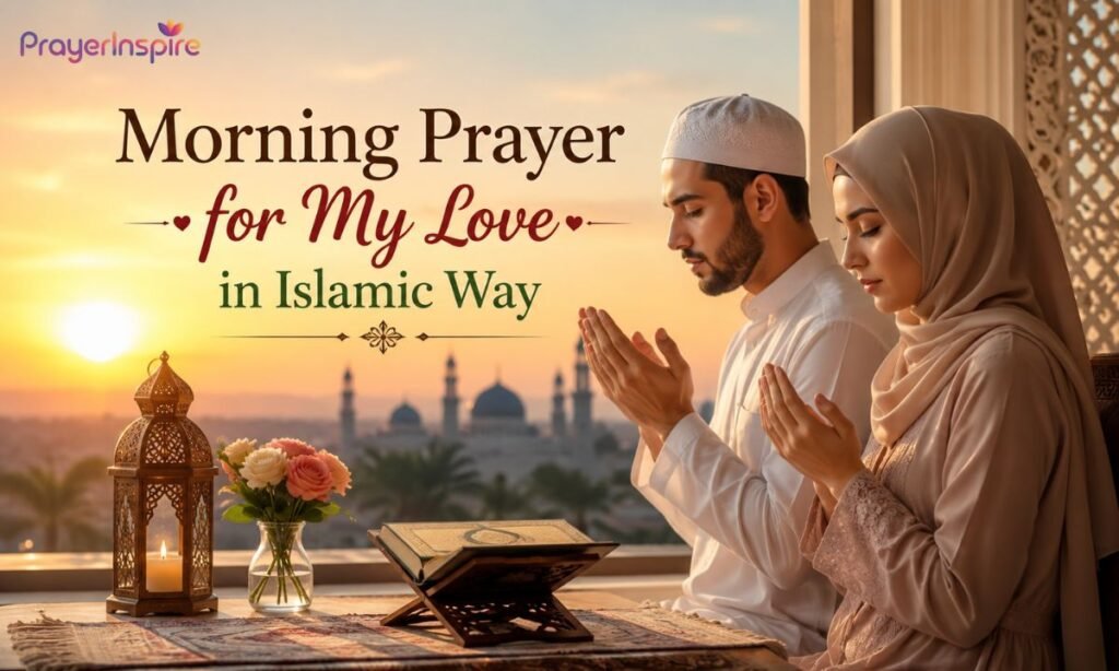 Morning Prayer for My Love in Islamic Way