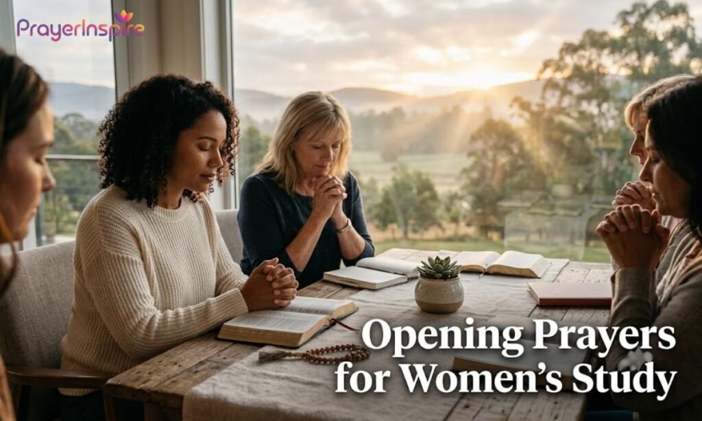 Opening Prayers for Women's Study