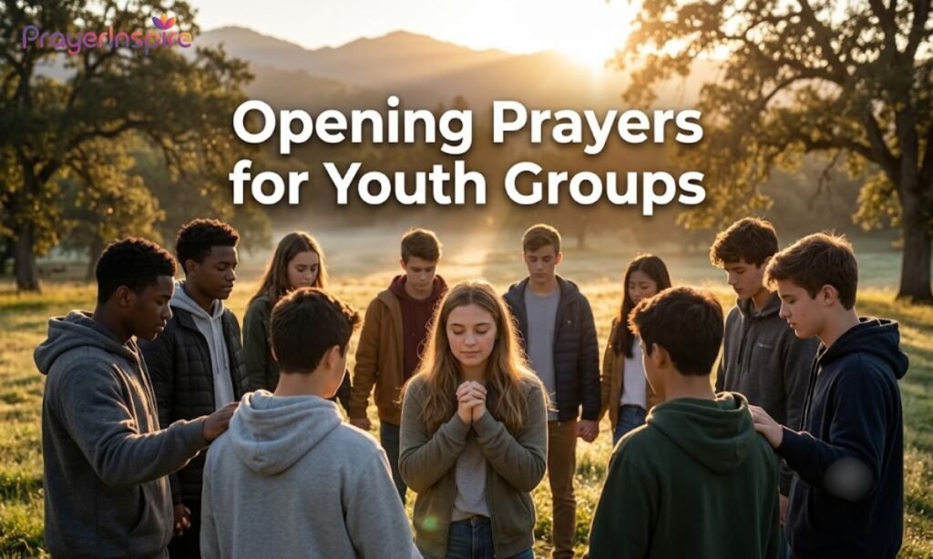 Opening Prayers for Youth Groups