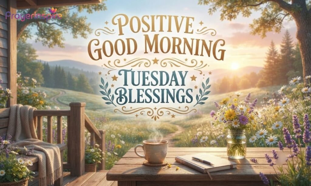 Positive Good Morning Tuesday Blessings