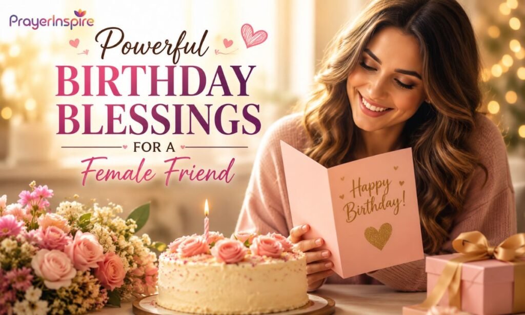 Powerful Birthday Blessings for a Female Friend