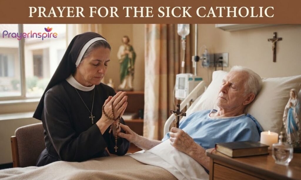 Prayer for the Sick Catholic