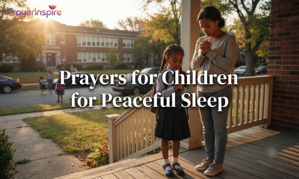 Prayers for Children for Peaceful Sleep