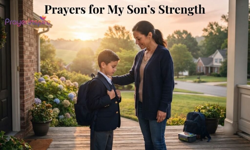 Prayers for My Sons Strength