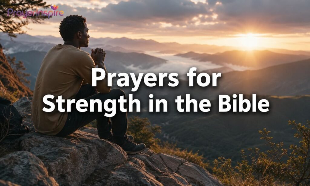 Prayers for Strength in the Bible