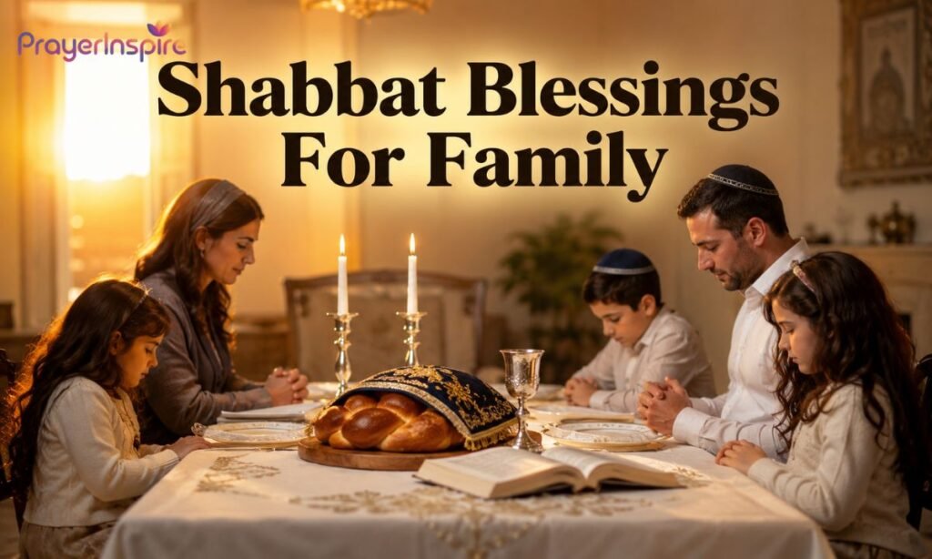 Shabbat Blessings For Family