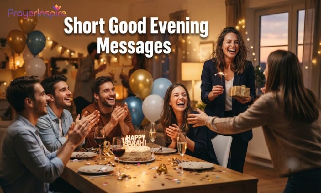 Short Good Evening Messages