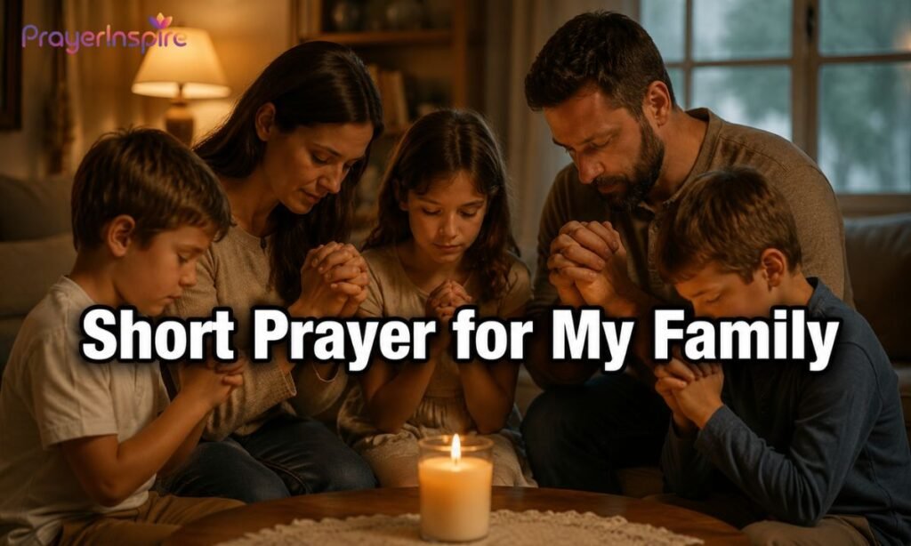 Short Prayer for My Family