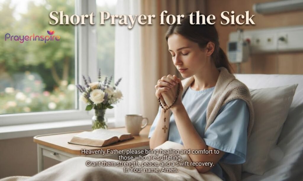 Short Prayer for the Sick