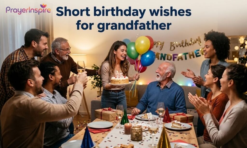 Short birthday wishes for grandfather