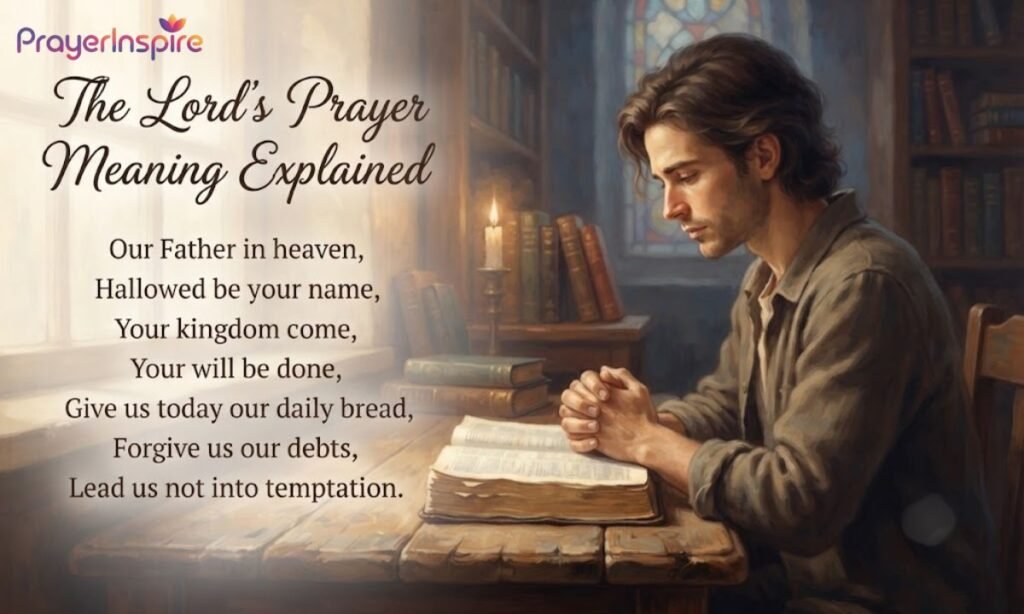 The Lords Prayer Meaning Explained
