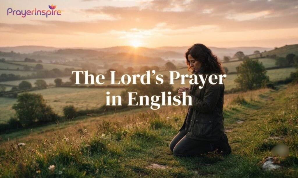 The Lords Prayer in English