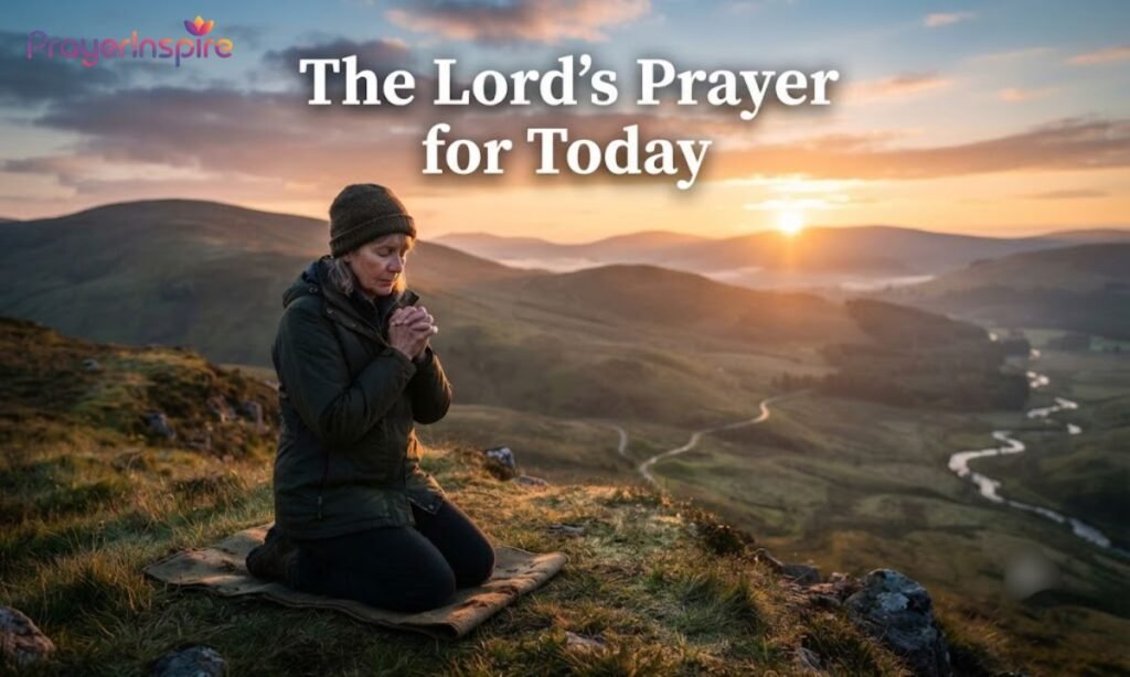 The Lords prayer for today