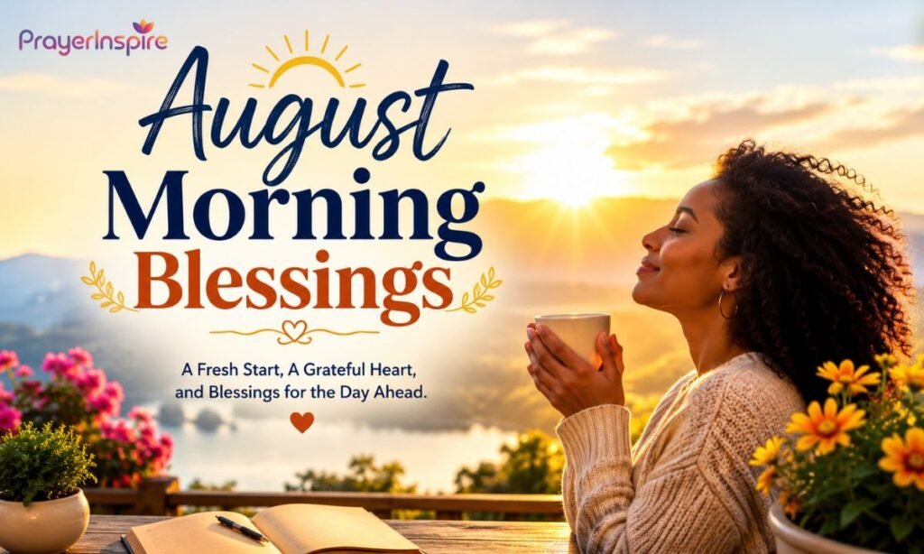 August Morning Blessings