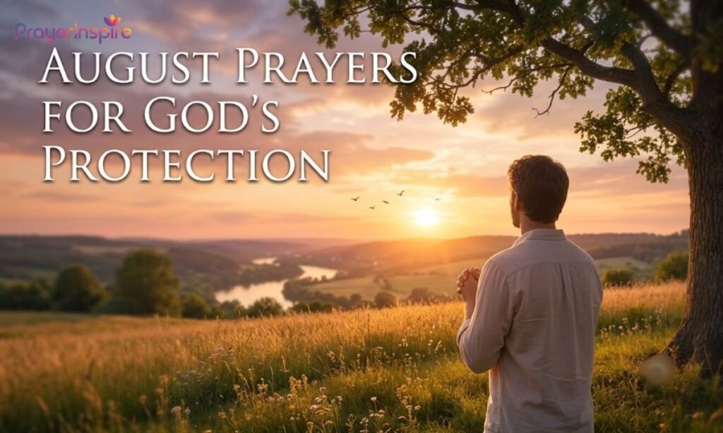 August Prayers for God's Protection
